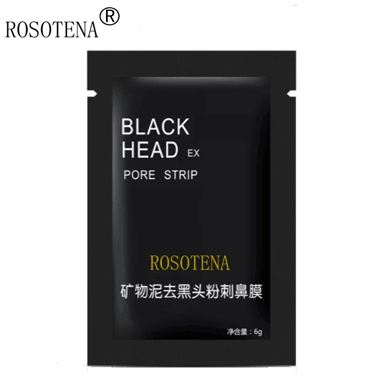 1 шт. минералы пор Очищающая маска Черная головная полоска черная для лица Уход за