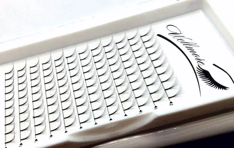 Wholesale price 2D/3D/4D/5D/6D Russian Volume Eyelashes Extension Short Stem Pre made Fans Lash Eyelash Individual Extensions | Красота и