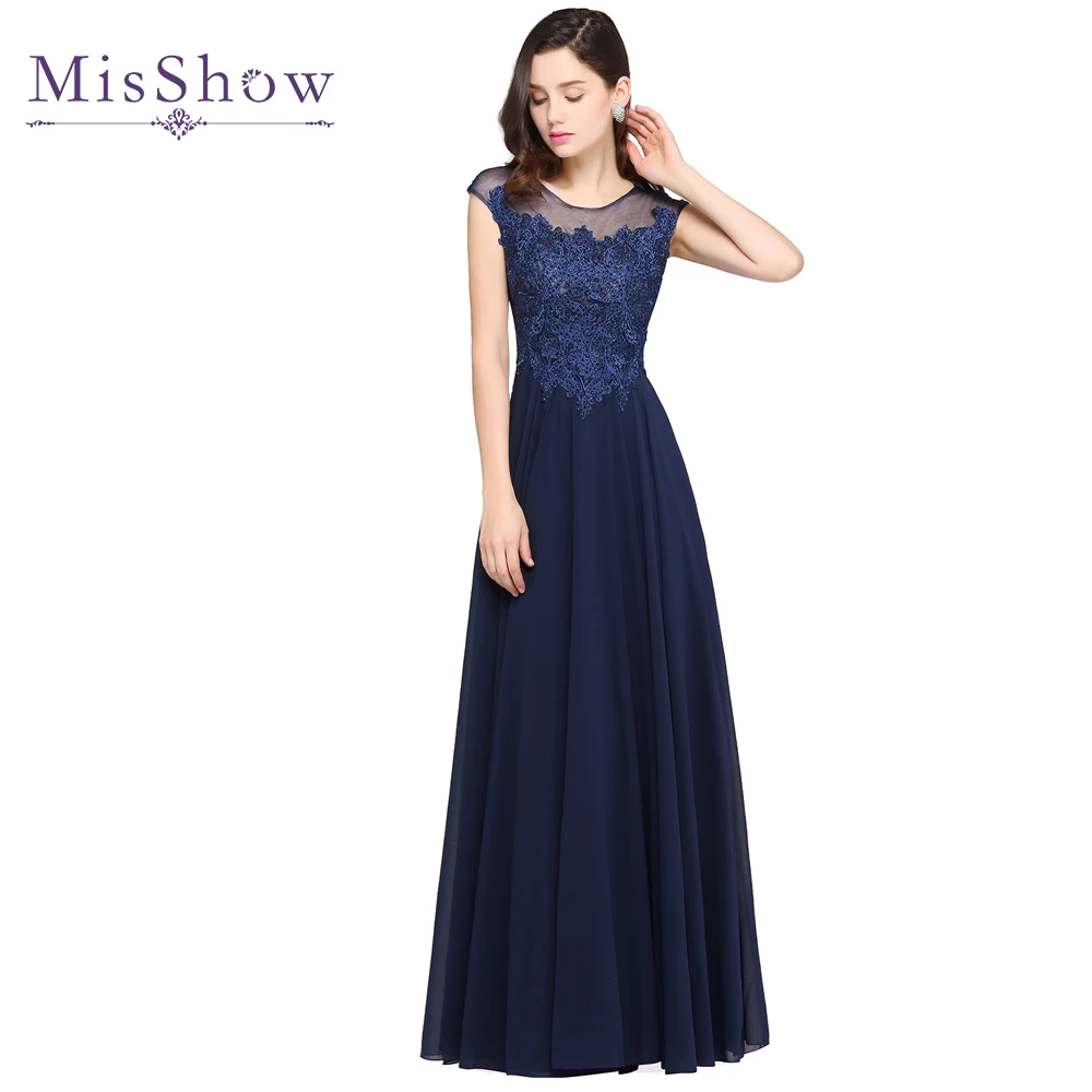 Женское длинное вечернее платье сексуальное прозрачное с аппликацией для матери