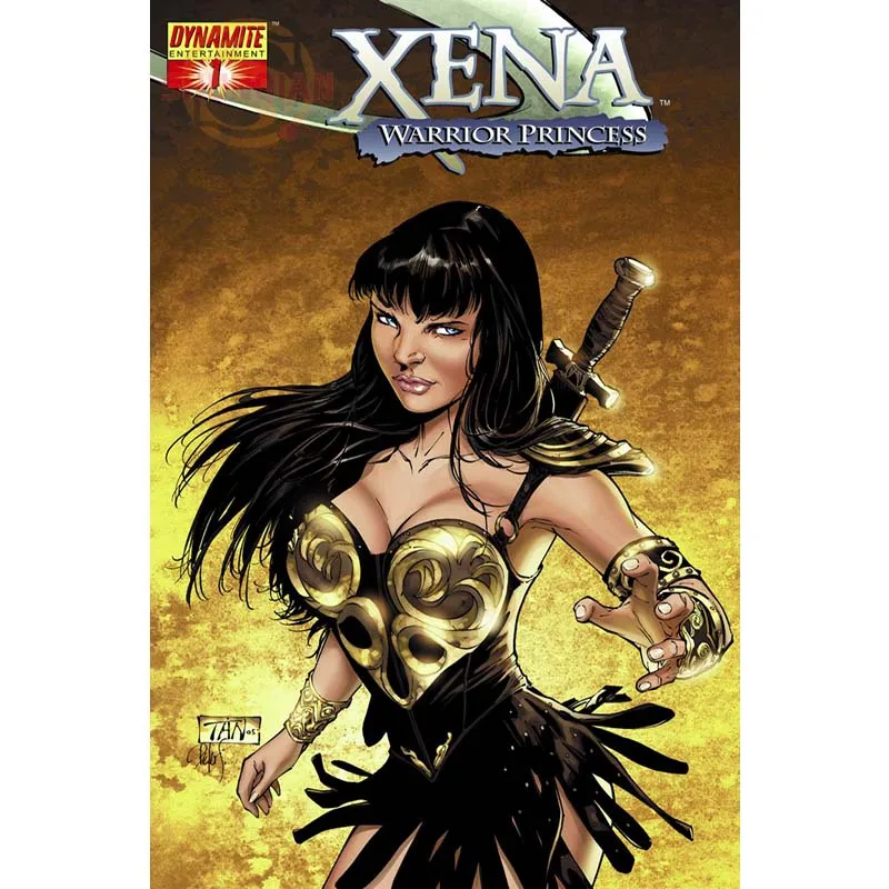Пользовательские Xena воин постер с принцессой на заказ холст плакат искусство отделочная ткань для дома ткань стены плакат печать шелковая ткань - Цвет: Черный
