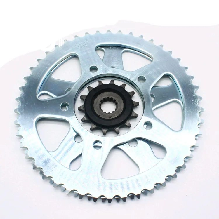 GW250 GSX250R DL250 45T/46T 14T Колесные звездочки передней и задней цепи мотоцикла|Наборы