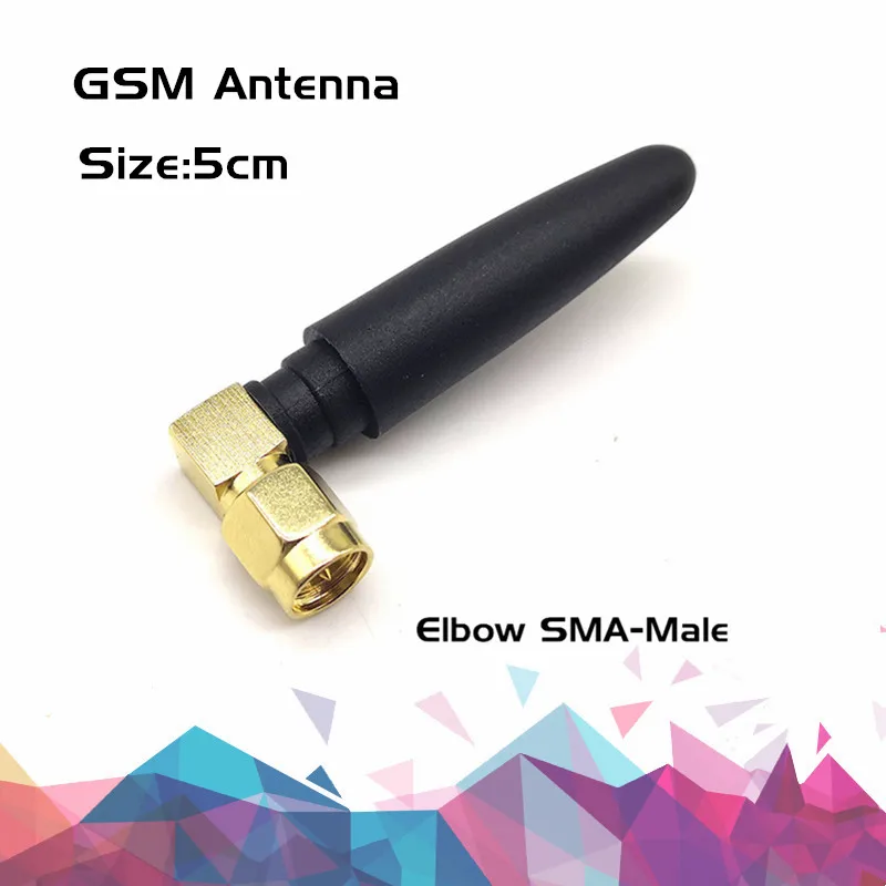 3 dbi GSM 2 4G антенна с коленчатым штекером SMA индивидуальный патч-Антенны Усилитель
