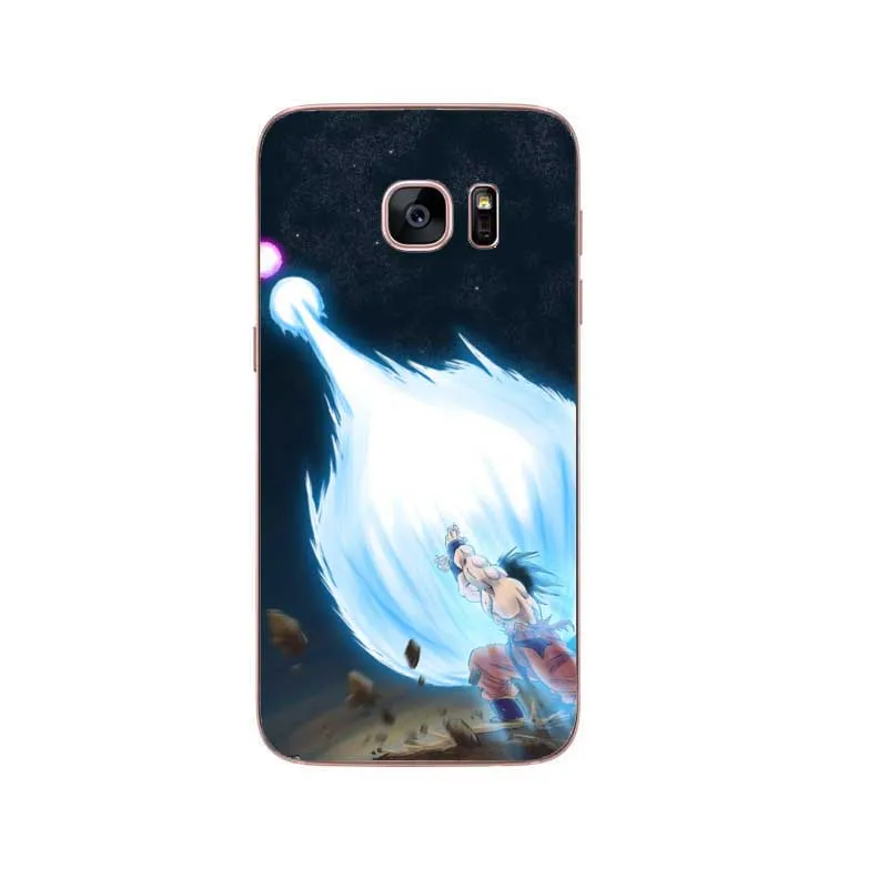 Темно-серый Dragon Ball DragonBall Мягкие TPU чехол для Samsung A3 A5 A7 / J3 J5 J7(ЕС) телефон случаях - Цвет: Темно-серый