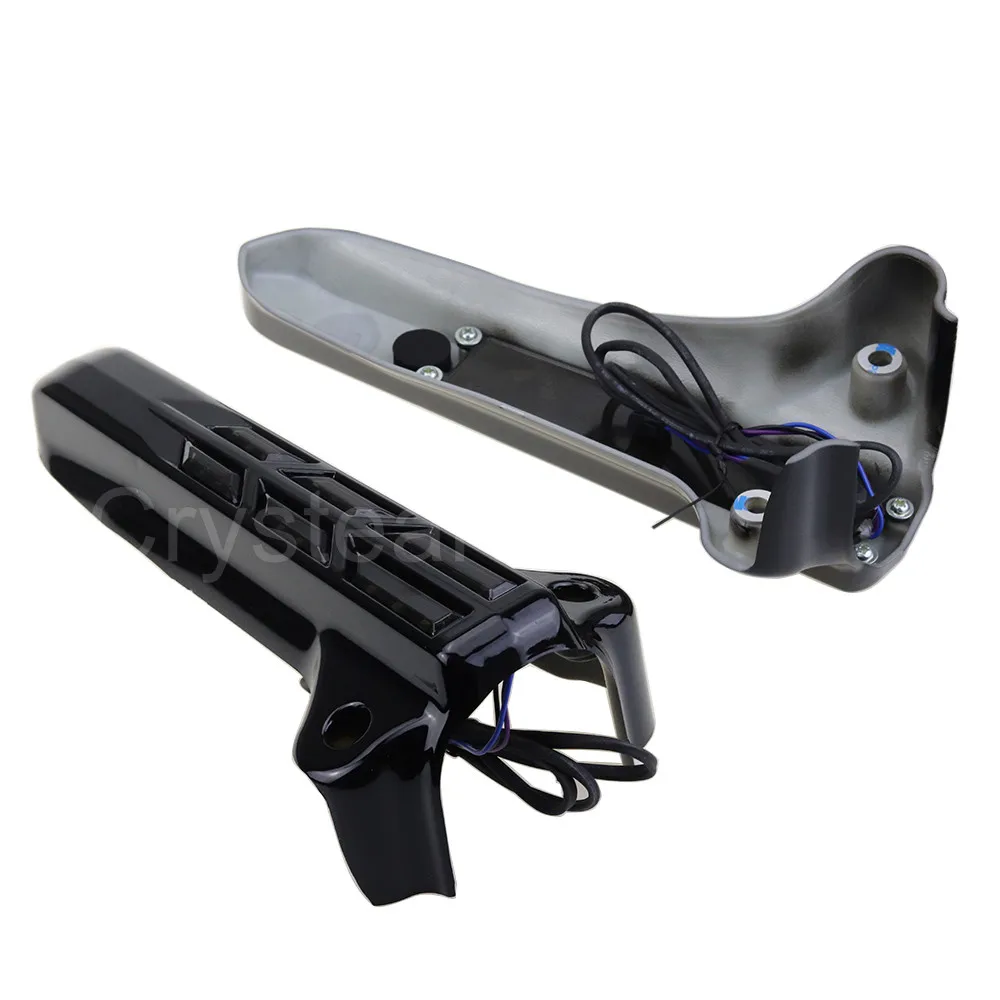 Для Harley Touring FLHR FLHX FLHT 2014-2017 2015 2016 мотоциклетная вилка Чехлы для ног Передняя Нижняя