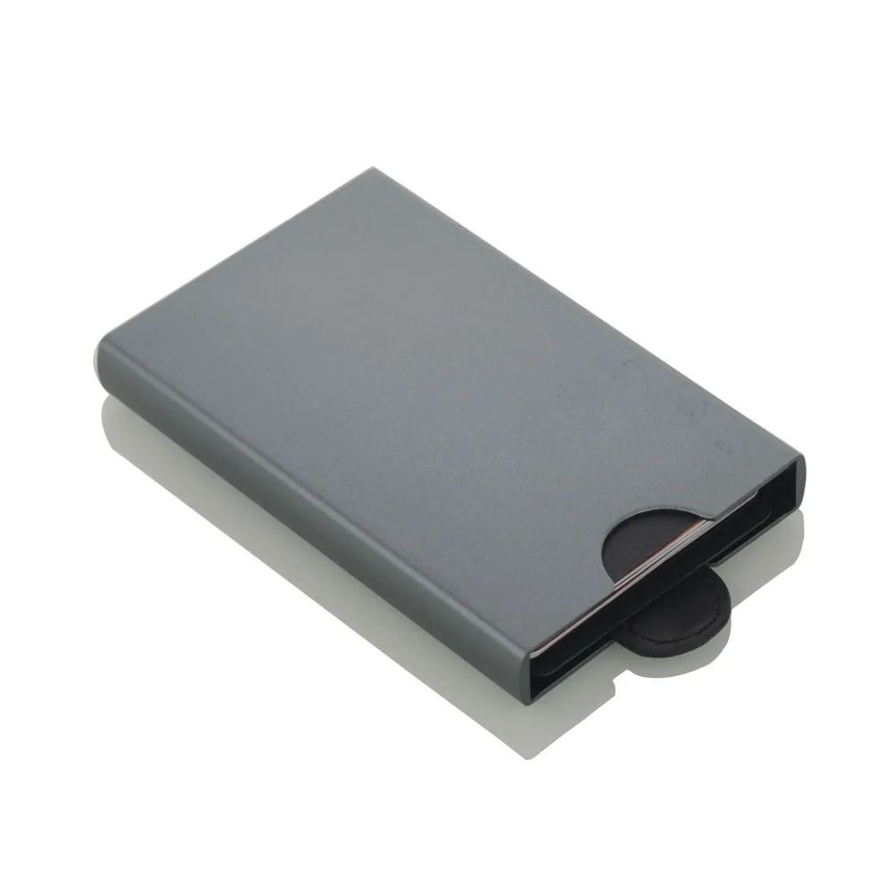 New Aluminium Alloy card case Anti Rfid Blocking Bank Card Holder ID Case Protection Metal Credit | Багаж и сумки