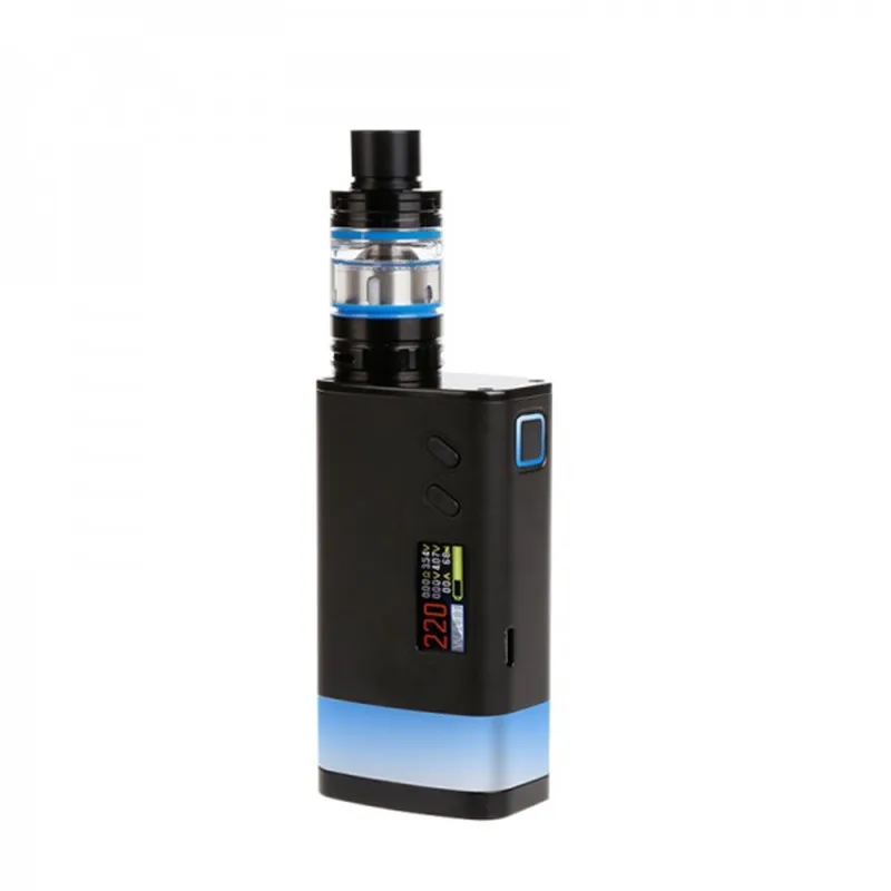 SIGELEI Оригинал Fuchai GLO 230 Вт TC коробка мод 0 96 светодиодный экран с SLYDR M распылитель 2 8