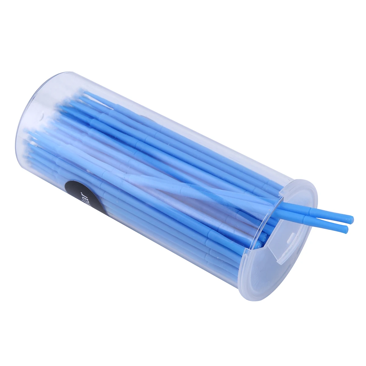 100 шт./компл. Пластик Одноразовые ресниц очистки Стик удаления тушь Микро Кисти