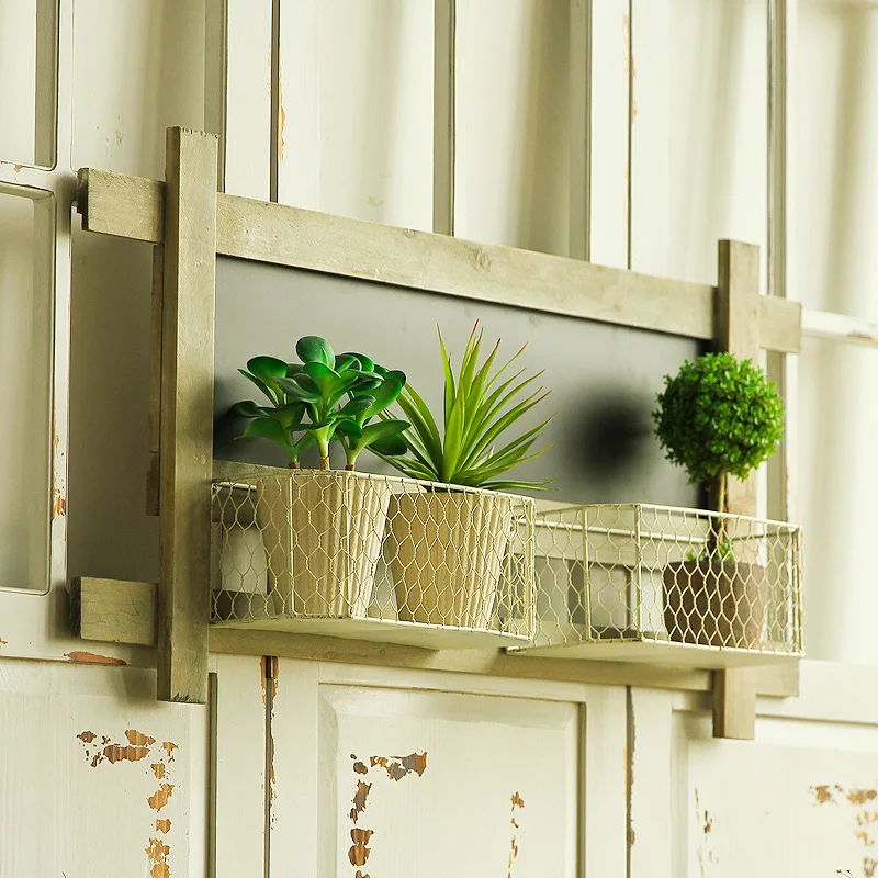 Креативные настенные украшения для гостиной балкона сада цветов|decorative