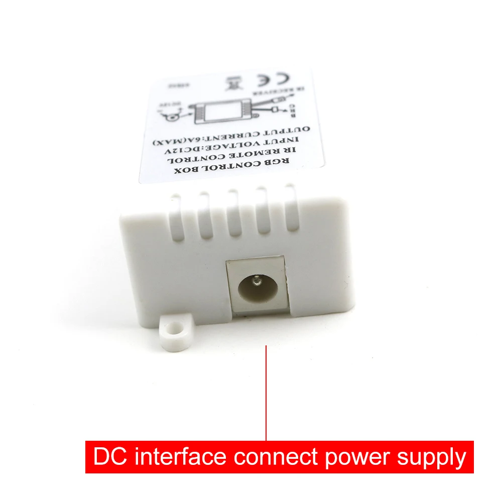 DC 12V RGB Управление 44 клавишный пульт ИК Беспроводной дистанционного с DC12V 3A