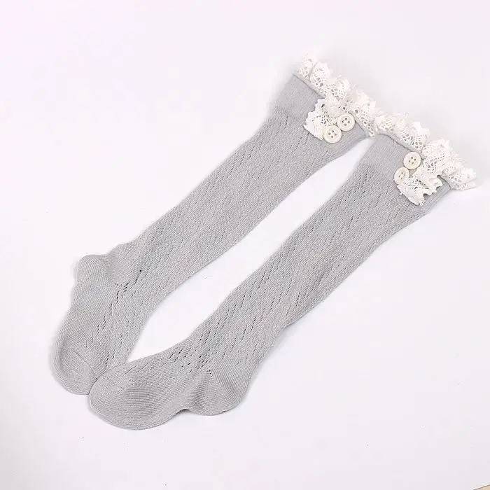 Вязаные гольфы для девочек сетчатые носки вязаные крючком Чехлы ботинок детские