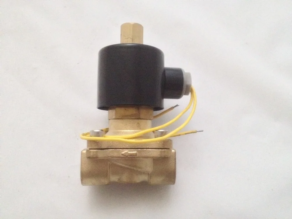 Электрический Соленоидный клапан N/O нормальный открытый 2way 12 В постоянный ток 1/2