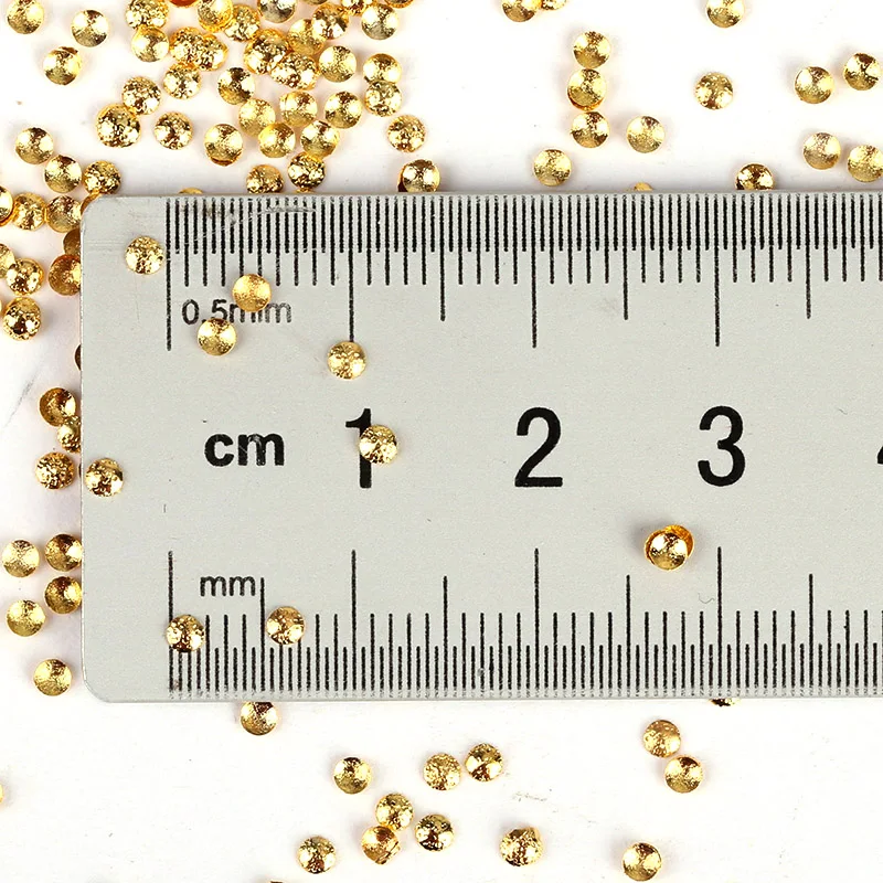 Золотые серебристые медные для ногтей блестящие матовые круглые шпильки