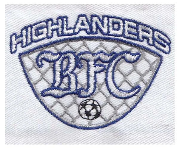 Вышитые нашивки Highlander значок мерроу или плоский Бродер гладкая подложка