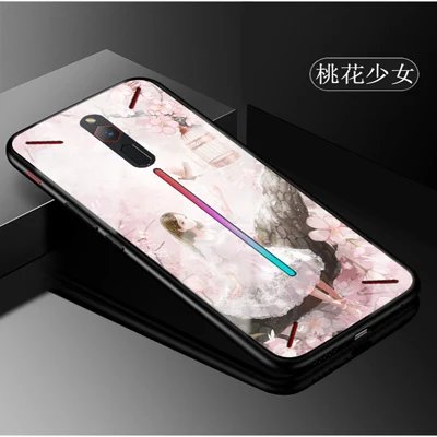Для ZTE Nubia Red Magic чехол для телефона чехол s Закаленное Стекло задняя крышка для Nubia рамка RedMagic закаленное Стекло крышка чехол S