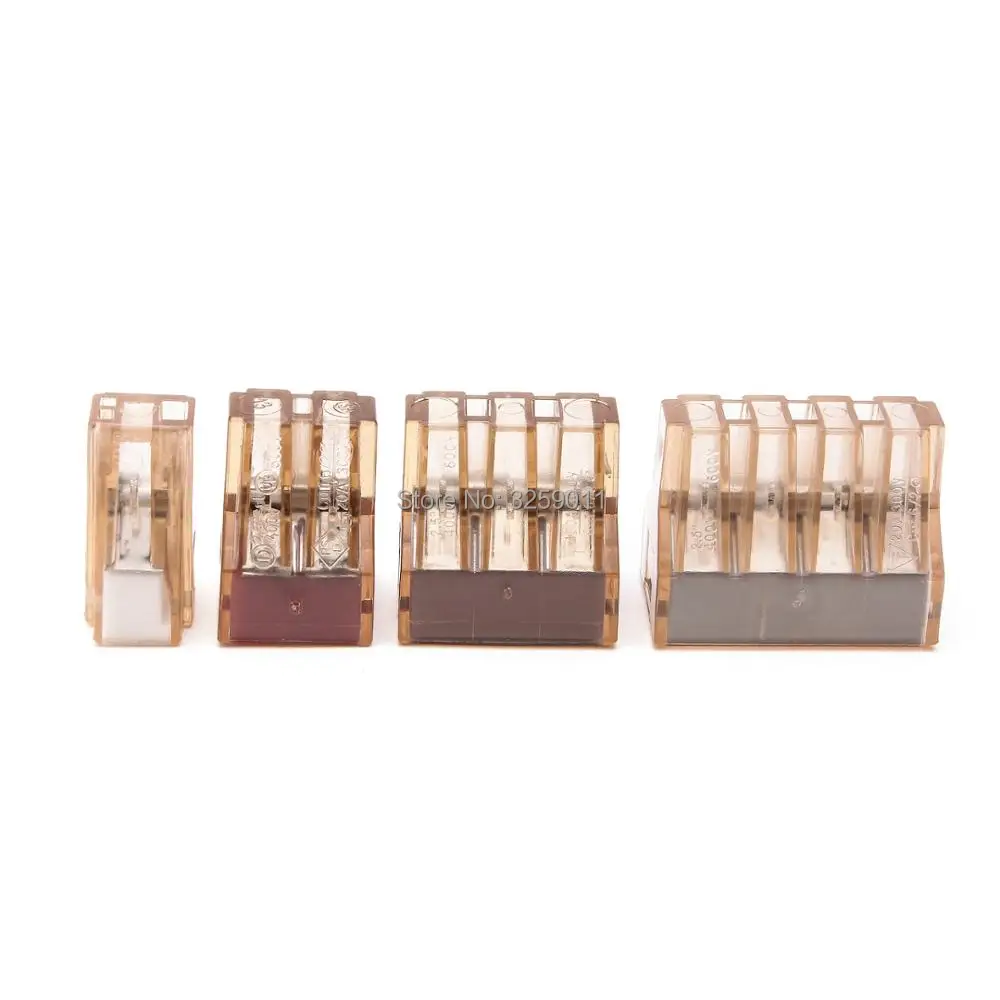 

40PCS LED lighting Electrical crimp wire conductor Building wiring terminal block PCT-60X/773-60X 16-12 AWG assortment kit