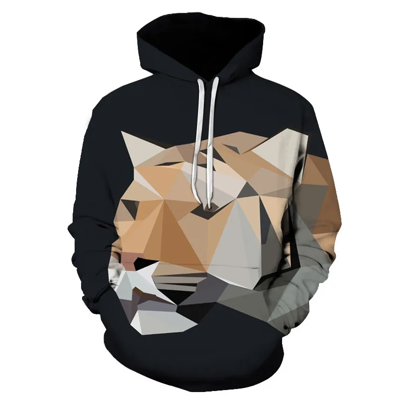 BIAOLUN, новинка, толстовка с животным принтом для мужчин, 3d Толстовка с капюшоном, брендовая толстовка, куртка, пуловер премиум класса, модный спортивный костюм, lion street