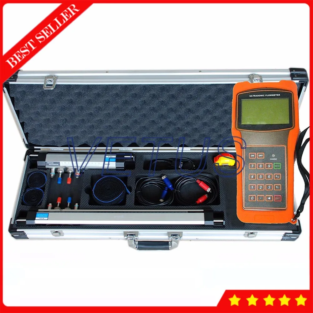 Цифровой ультразвуковой расходомер для жидкости с монтажным устройством HS