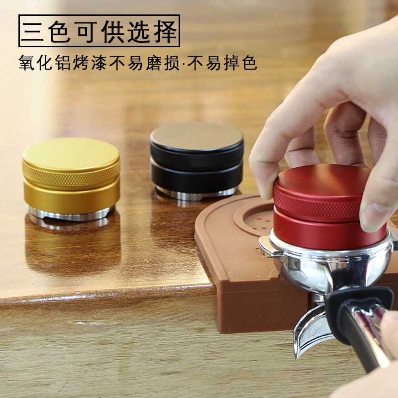 Convex Adjustable Coffee Espresso Tamper 304 Stainless Steel Three/Four Angled Slopes Base Powder Hammer Distribution Tools|Темперы для