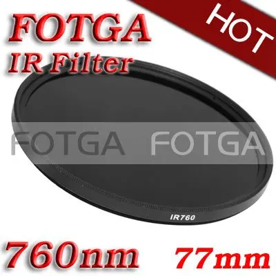Оптовая продажа ИК фильтр 77 мм 760нм инфракрасный рентгеновский 77мм 760нм|filter