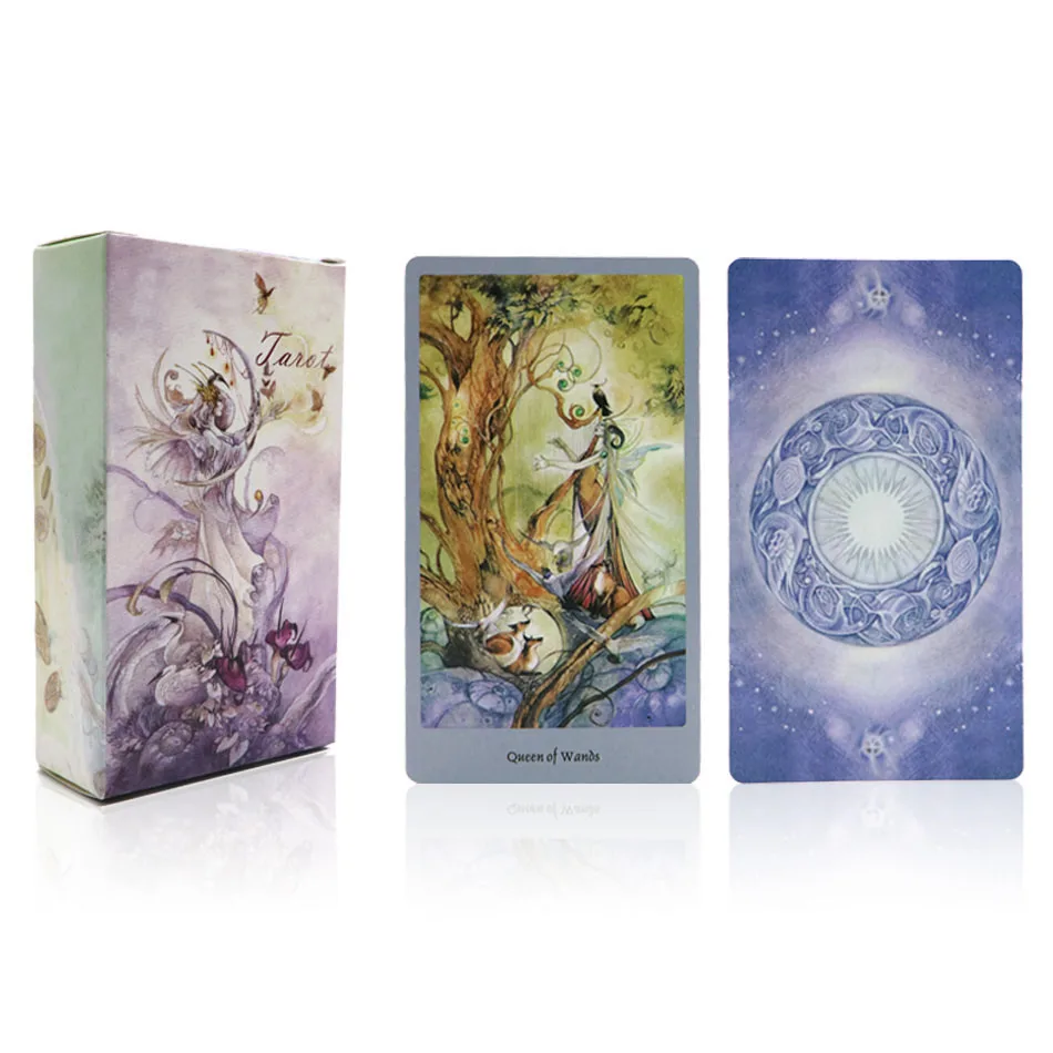 beauty tarot 5 стилей, таинственные карты Таро, животные, природа, настольная игра Таро для женщин, английская версия, гадания, карты, игра - Цвет: beauty tarot