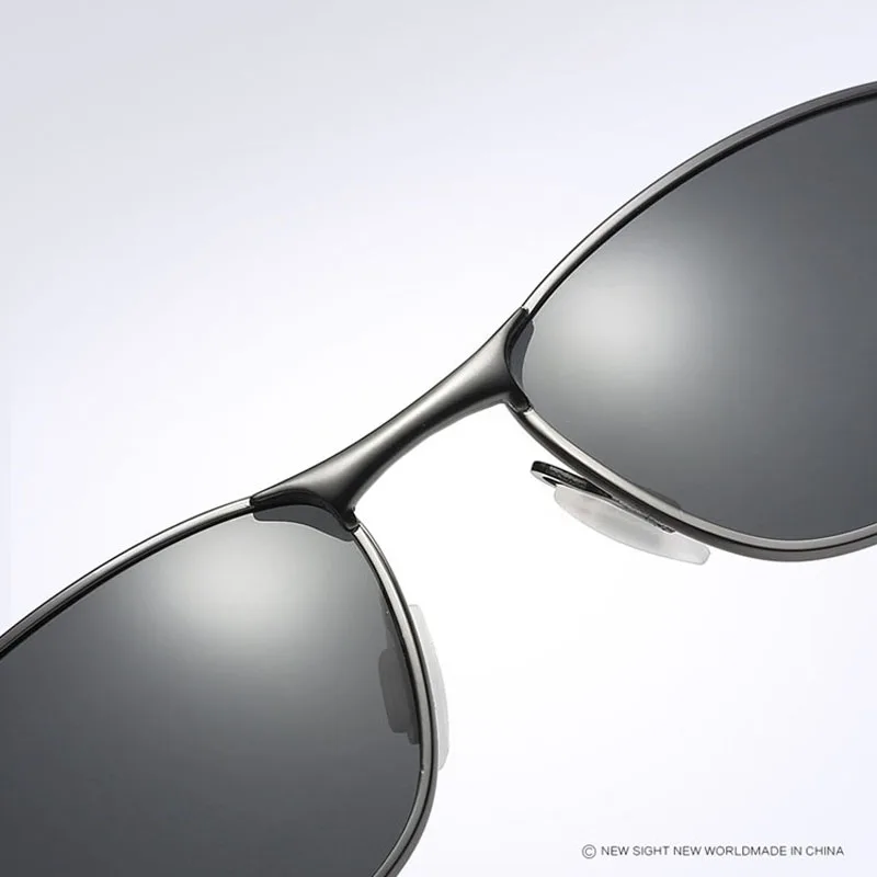 Брендовые дизайнерские оригинальные мужские поляризованные солнцезащитные