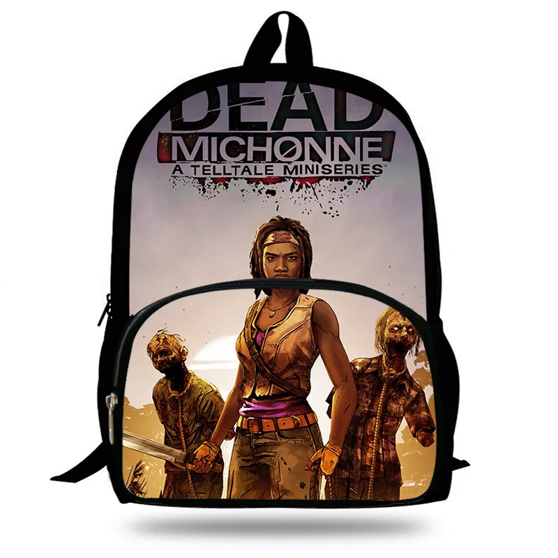 Хит продаж 16 дюймовый рюкзак Mochila The Walking Dead с утиным пухом для подростков детские