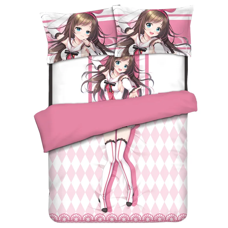 

Quilt cover A.I.Channel Hot Anime Bedding Set 4-pieces
