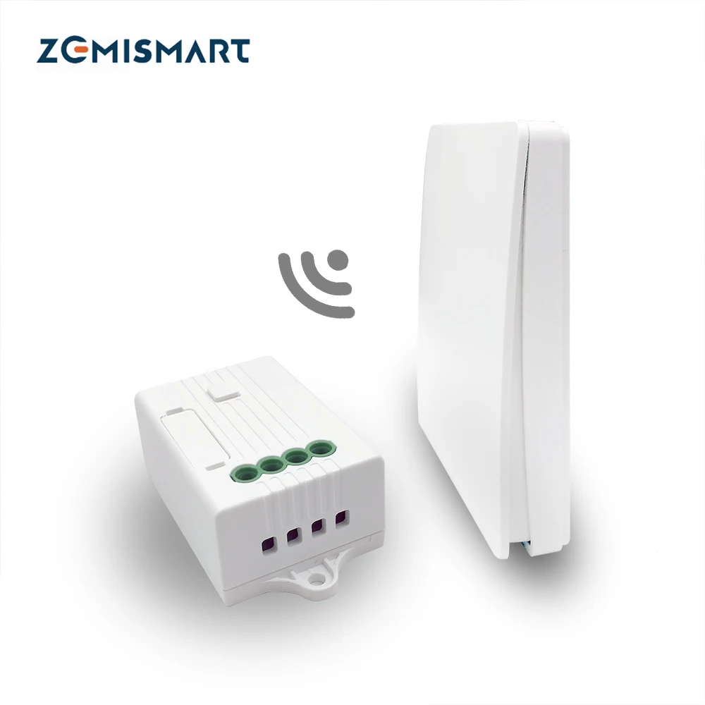 Zemismart Alexa Echo Google Home Голосовое управление кинетический беспроводной настенный