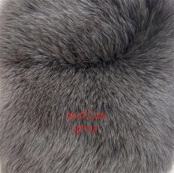 medium gray BEIZIRU шуба из натурального Лисьего меха женская зимняя натуральная теплая горячая Распродажа Большой Мех с длинным рукавом Новое поступление Серебряная лисица пальто - Цвет: medium gray