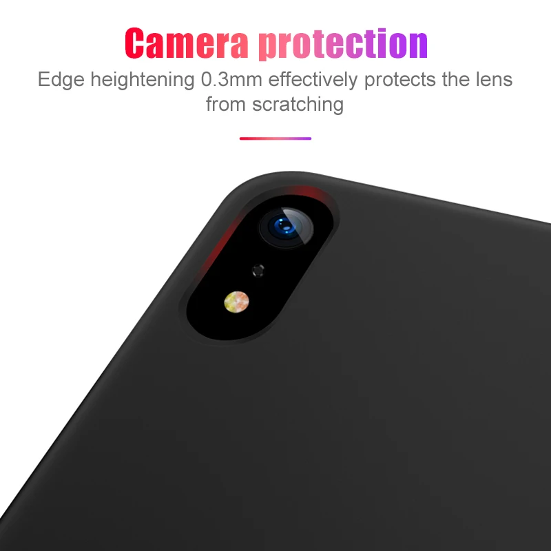 Силиконовый чехол для Xiaomi Redmi Note 7 Ударопрочный Мягкий из ТПУ жесткий защитный Xiomi