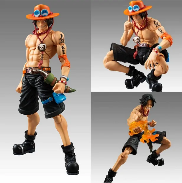 as photo Новинка; Лидер продаж; 18 см; одна деталь; подвижная фигурка Луффи ace Roronoa Zoro Trafalgar Law Sabo; Коллекция игрушек; Рождественская игрушка - Цвет: as photo