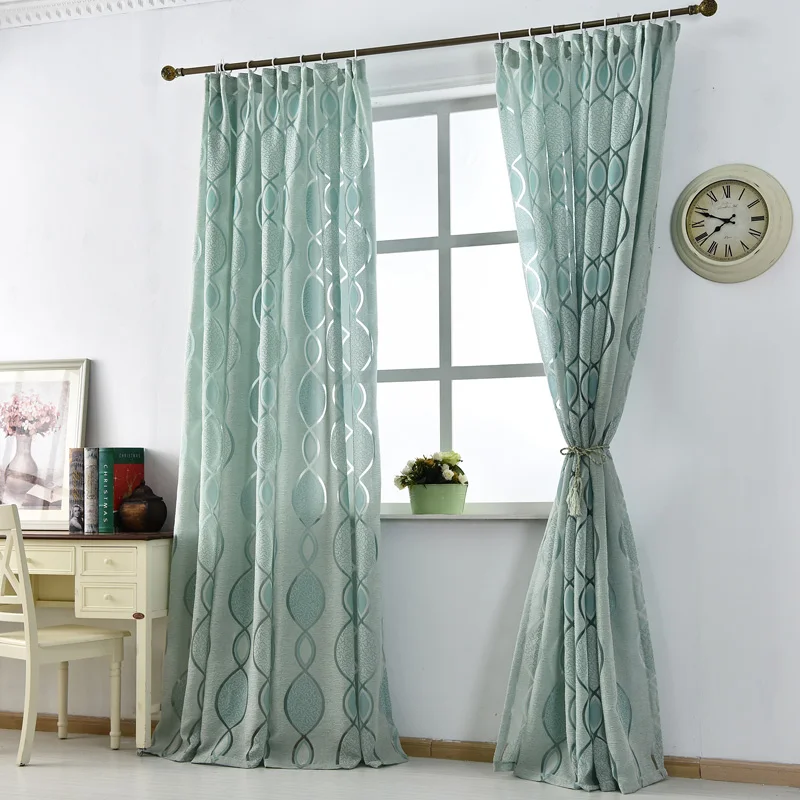 Занавески роскошные современные декоративные занавески из черной ткани для дома