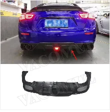 Рассеиватель задней губы спойлер бампера углеродного волокна для Maserati Ghibli Q4