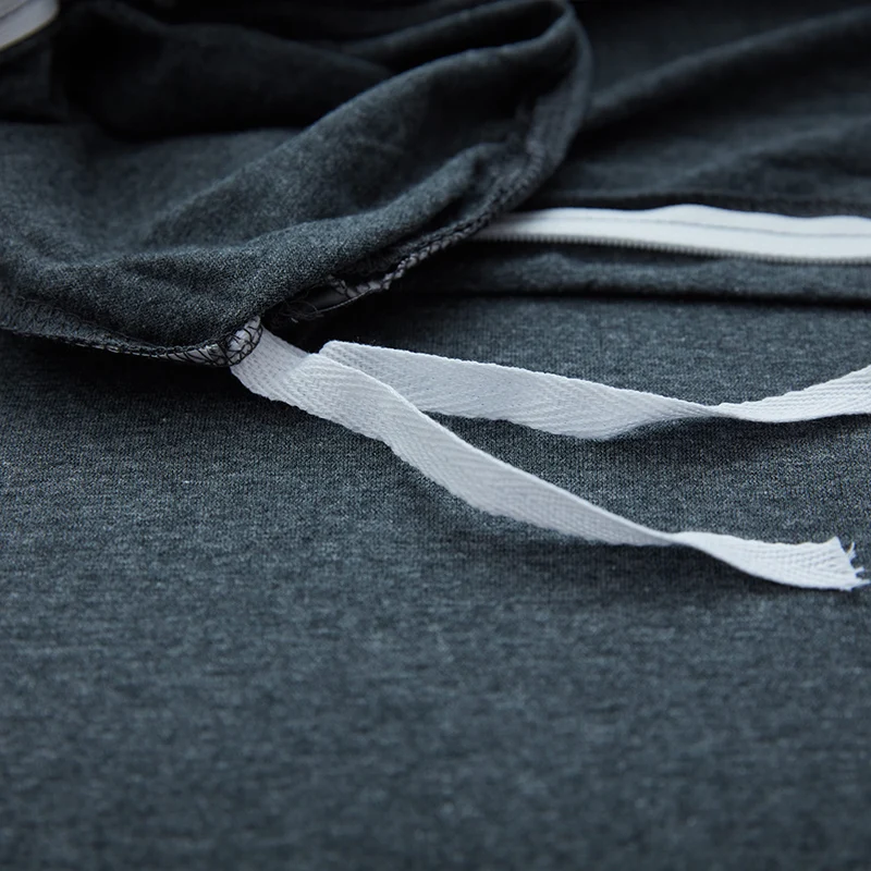 4 шт. Комплект постельного белья трикотажный хлопок Одноцветный Полный/queen/King