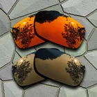 Сменные поляризационные линзы для солнцезащитных очков Oakley, красные, оранжевые и бронзовые, медные