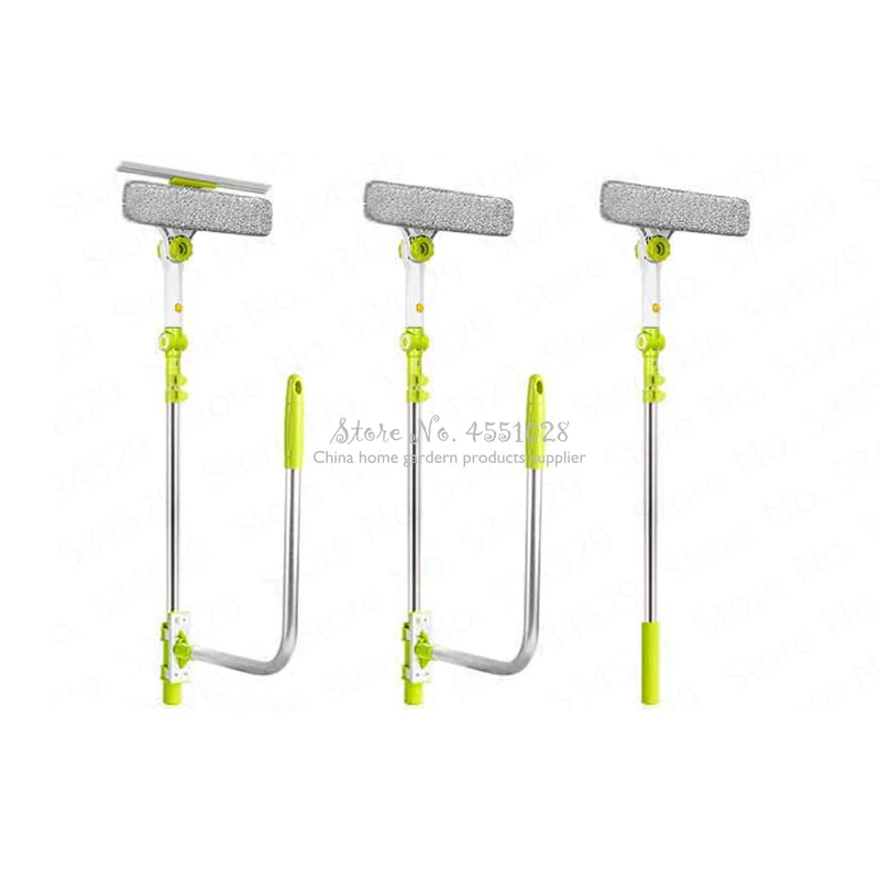 2018 дешевая телескопическая щетка для чистки высоких окон модернизированная