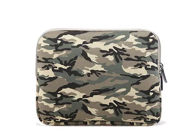 Mini army green Новые Длинные рукава тряпичная Сумочка Сумка для планшета Чехол для iPad Air 2 Pro 9,7 10,5 11 крышка для Xiaomi huawei samsung lenovo tab - Цвет: Mini army green