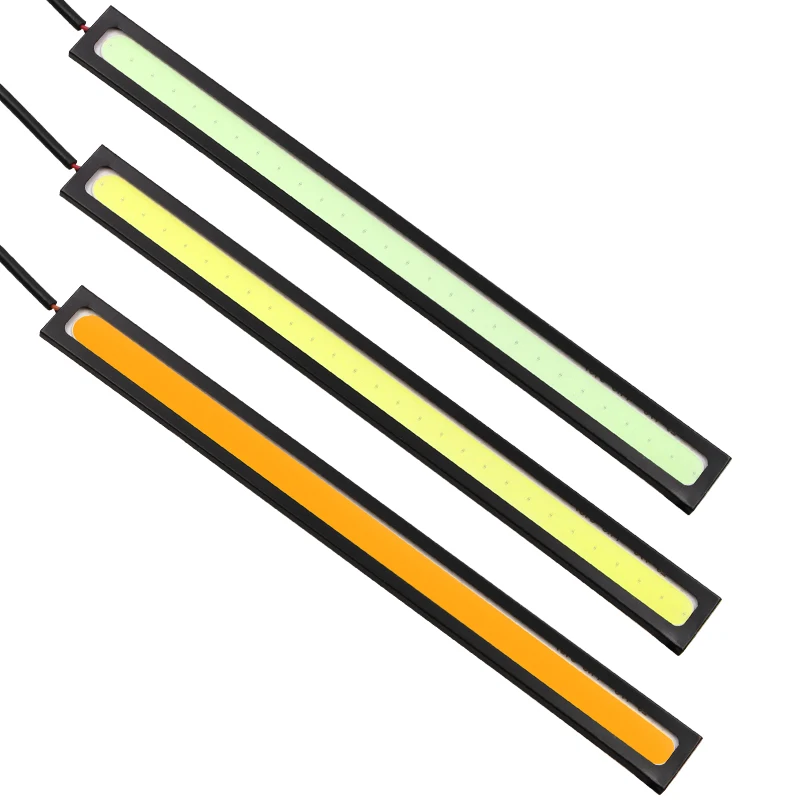 1 шт. обновление ультра яркий светодиодный дневные ходовые огни DC 12V 17 см