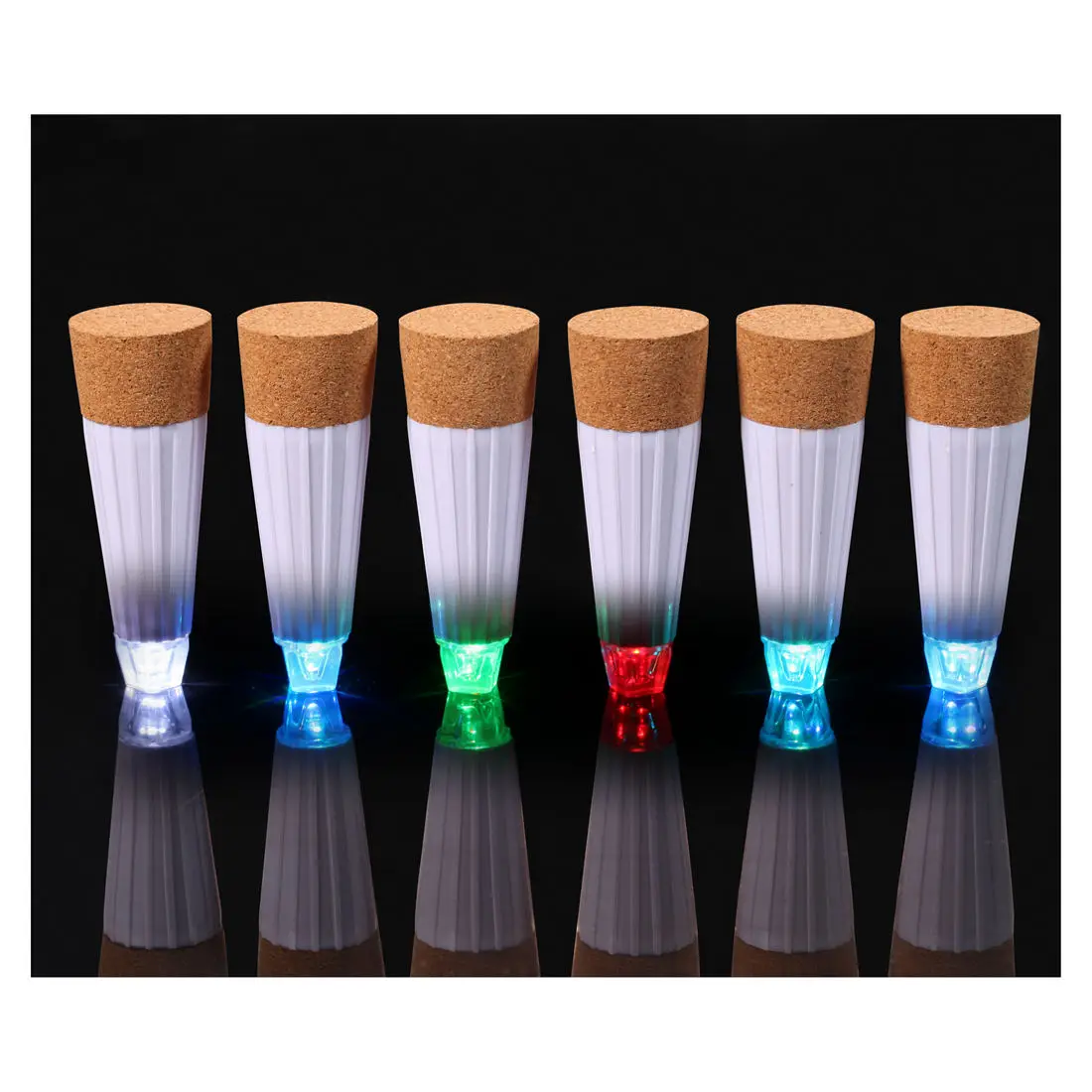 PHFU-7-color светодиодный светильник с крышкой s USB СВЕТОДИОДНЫЙ светильник из пробки для бутылки вина белого цвета
