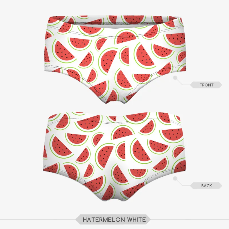 Женское нижнее белье с объемными рисунками из мультфильмов бесшовные тянущиеся