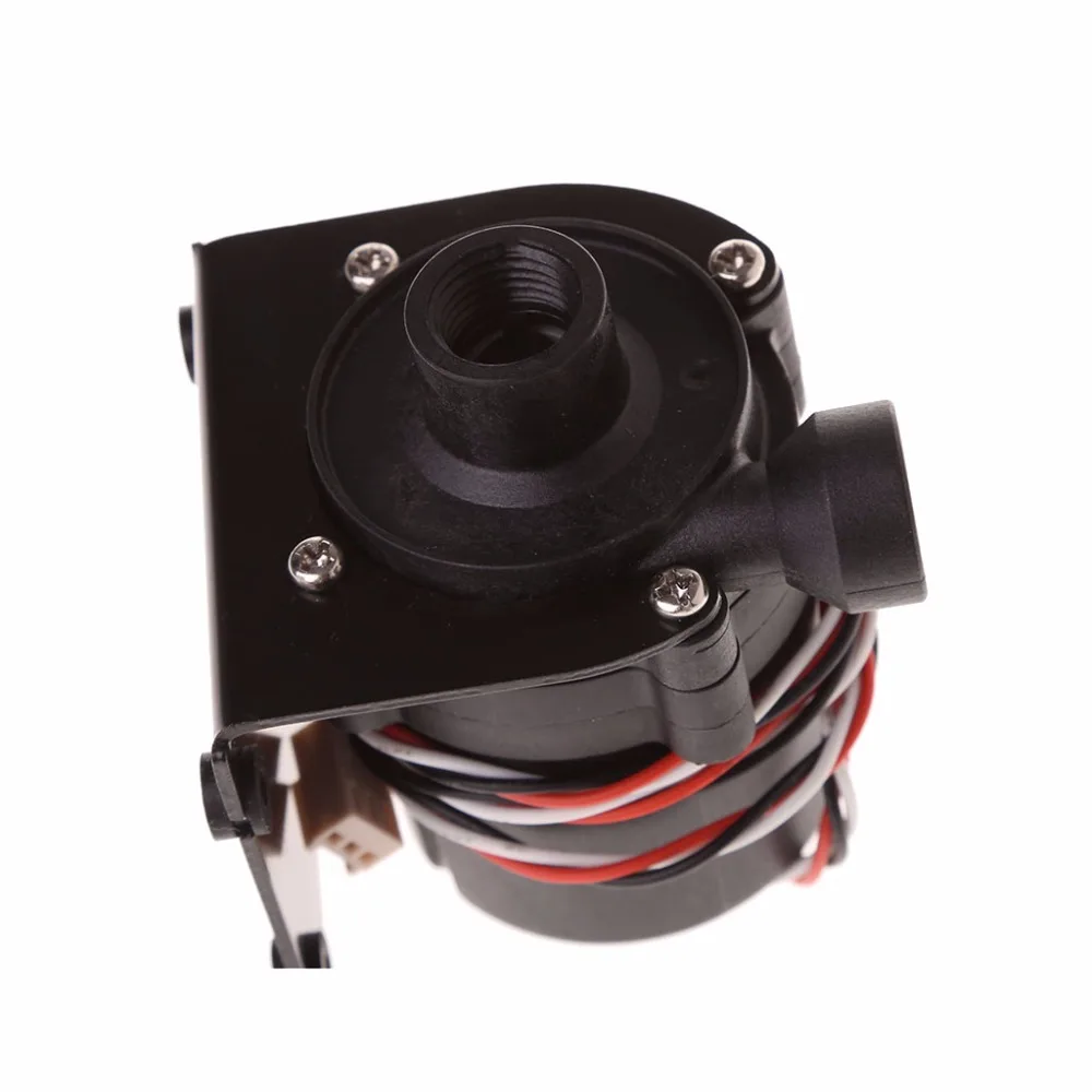 DC 12V Водяной насос 500 L/H G1/4 вход и выход с железным кронштейном аксессуары для
