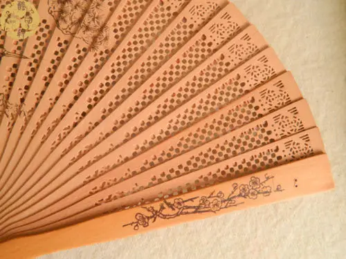 2 шт. Китайский классический ручной работы Сандалии Дерево ароматный полый