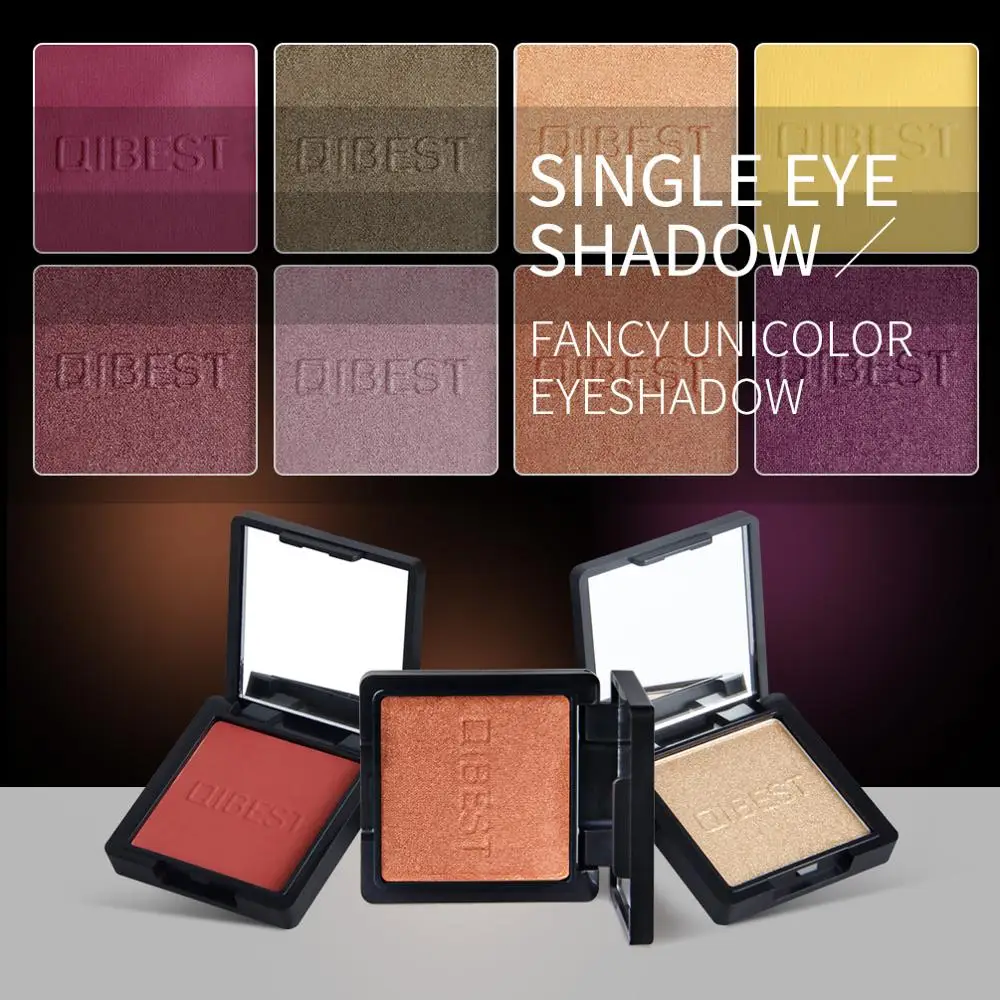 24 цвета одноцветные тени для век матовые перламутровые легкие яркие цветные