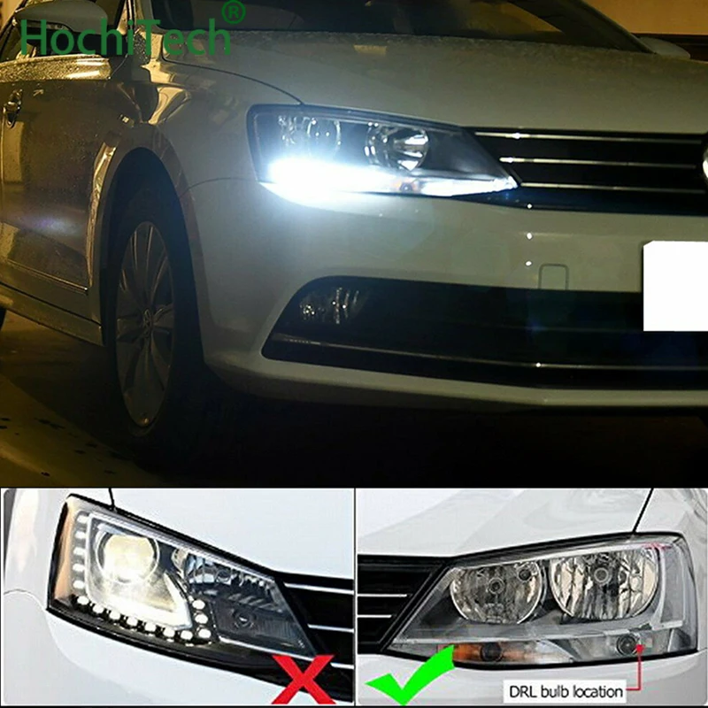 2 шт. супер яркий Canbus Error Free HID Белый 1156 светодиодный лампы для 2011 2017 Volkswagen MK6 Jetta