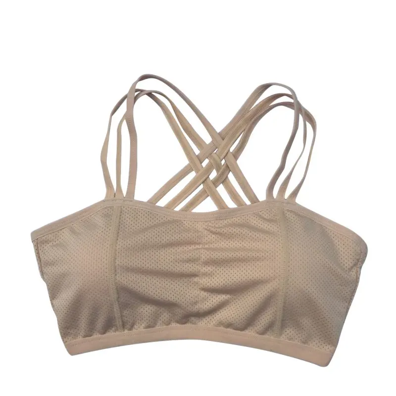 Хит! Женский спортивный бюстгальтер для тренировок йоги фитнеса майка тянущийся