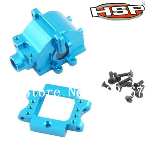 RC Car HSP Upgrade Spare Parts 122275 Aluminum Alloy Gear Box With Screw*10 For 1/10th Nitro Buggy Truck Truggy | Игрушки и хобби