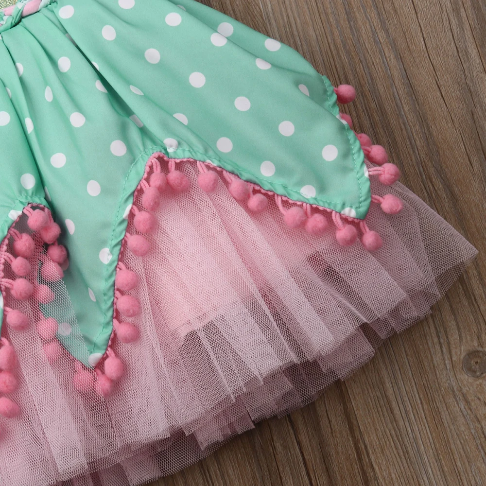 Платье принцессы для маленьких девочек платье пачка вечеринки без рукавов