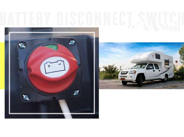 12 V/24 V для автомобиля, RV лодка Батарея селектор изолятор отключите поворотный переключатель Cut ВКЛ/ВЫКЛ 1000A
