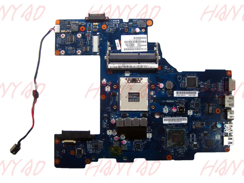 LA-7212P для toshiba p770 P775 материнская плата ноутбука HM65 GMA HD3000 DDR3 |