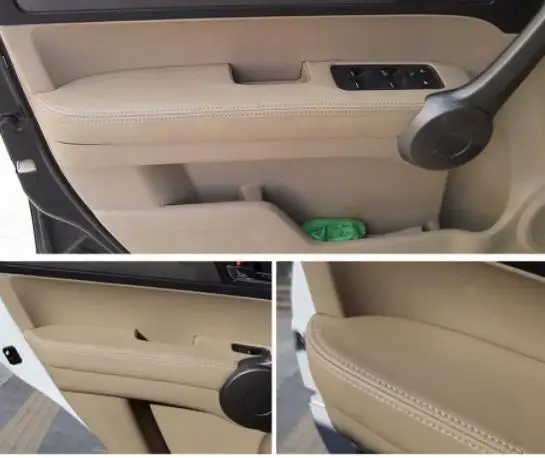 Защитная накладка на подлокотник для Honda CRV 2007 2008 2009 2010 2011 из кожи и